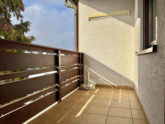 Loggia im 1. Obergeschoss