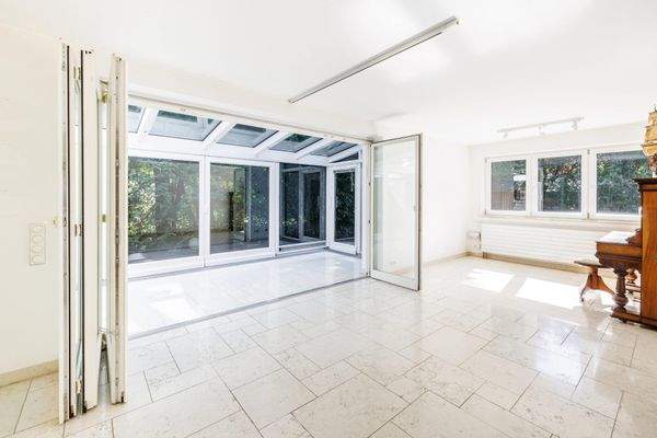 Essbereich und Wintergarten