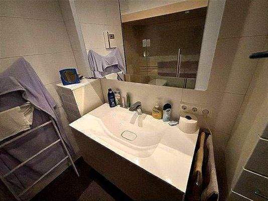 Badezimmer im Wellnessbereich im Souterrain