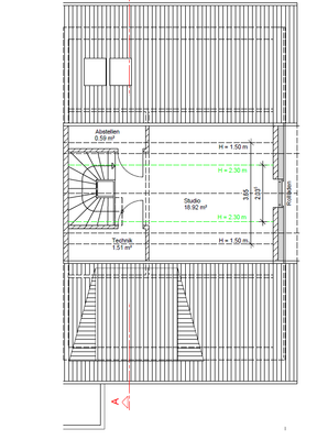 Grundriss Dachboden Schmalfelder Str. 25a