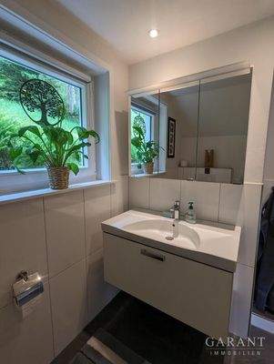 mit Blick ins Grüne