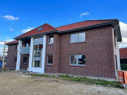 Ziegelhaus mit Balkon