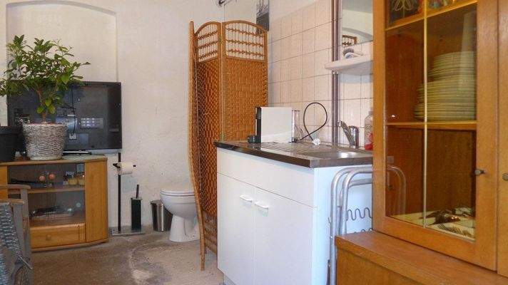 Kellerteil Zugang von Außen