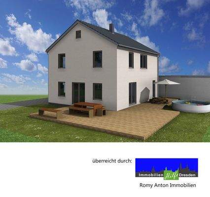 Hausbeispiel Terrassenseite