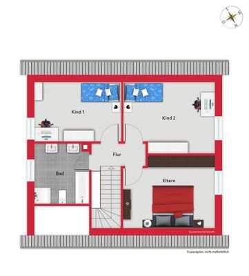 Grundriss Dachgeschoss