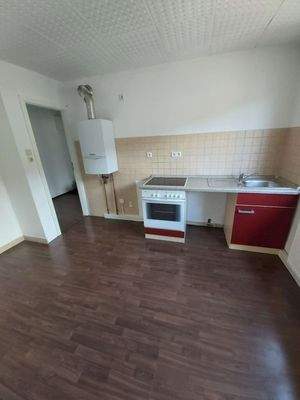 Küchenbereich /Herd und Spüle