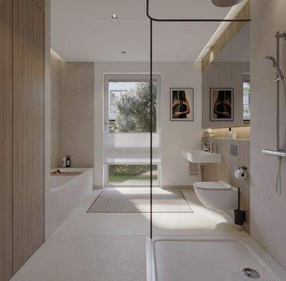 Bad Dusche - Entwurf