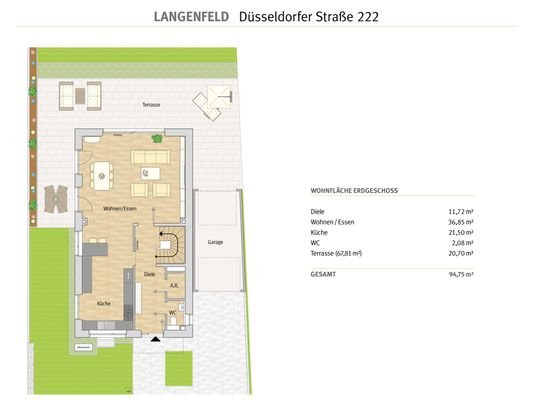 Langenfeld - Düsseldorfer Str 222 - EG