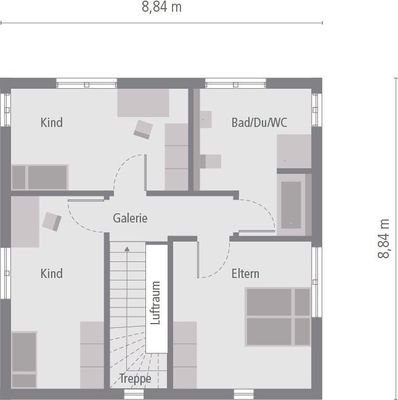 Stadtvilla 11 OG_Grundriss