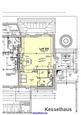 Grundriss Loft 205