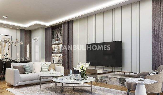 Luxe Apartments near Metro and Shopping Mall in Maltepe