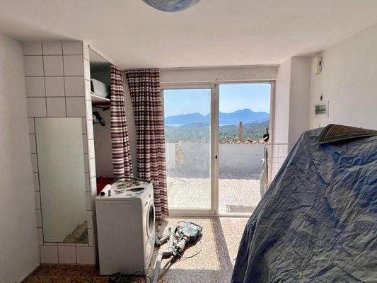 Kreta, Kritsa: Drei-stöckiges Dorfhaus mit zwei Schlafzimmern und schöner Aussicht