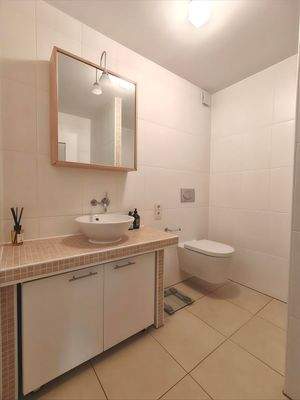 Gäste-Dusch-Bad im Untergeschoss