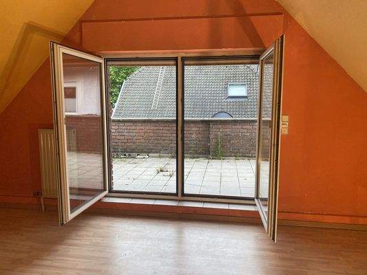 Schlafzimmer Ausblick