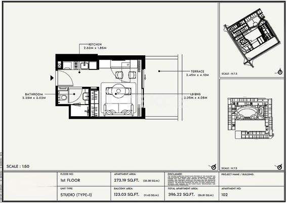 Flats in a Project with Lagoon Pool in Dubai Studio City