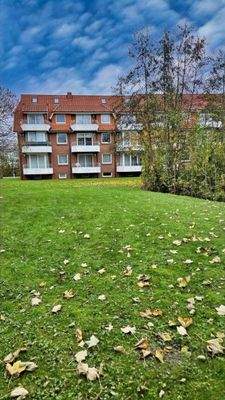 freie Sicht in großen Garten