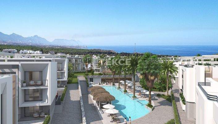 Panoramic Seaview Apartments in North Cyprus, Girne