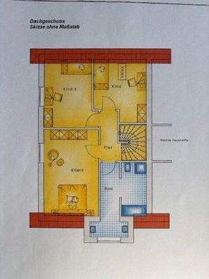 Grundriss Dachgeschoss