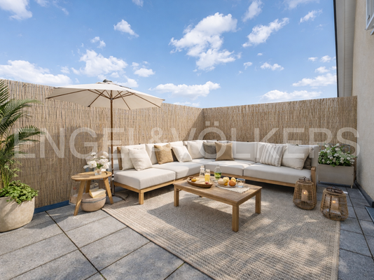 Visualisierung Terrasse