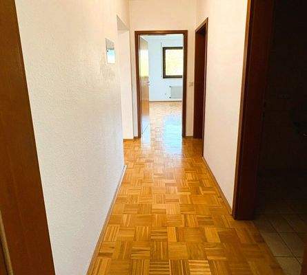 Flur zu den Schlafräumen