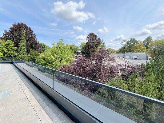 Terrassenblick ins Grüne