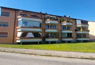 Südansicht der Wohnanlage