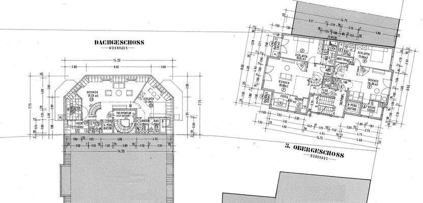 Grundriss Dachgeschoss