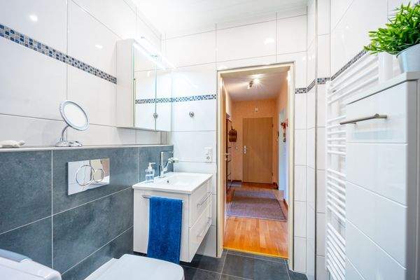 Renoviertes Duschbad