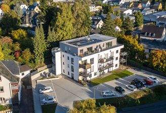 Luftbild Mehrfamilienhaus in Hillesheim