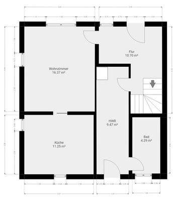 Grundriss Erdgeschoss 