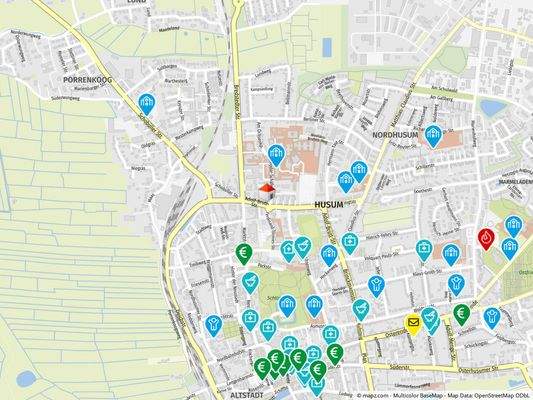 Geolyzer Kartenausschnitt