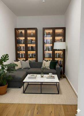 Rückzugsort als Lesezimmer