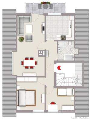 Grundriss Dachgeschoss