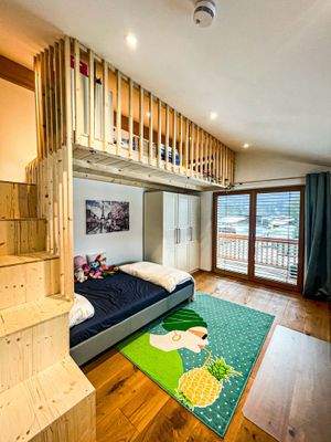 Kinderzimmer mit Galerie