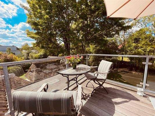 Dachterrasse in Süd-West Ausrichtung