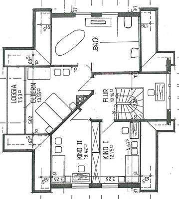 Grundriss Dachgeschoss
