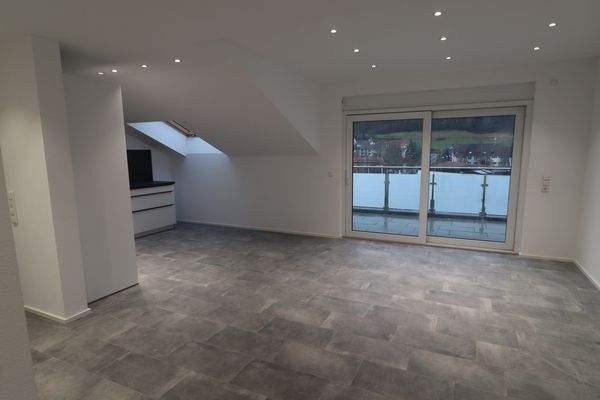 offener Wohn- Essbereich