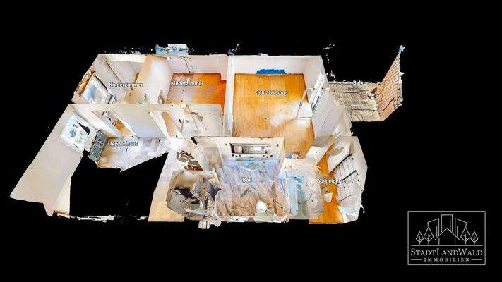 DG - Schematischer Grundriss - 3D