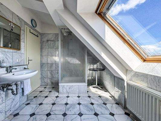 Tageslichtbad mit Dusche