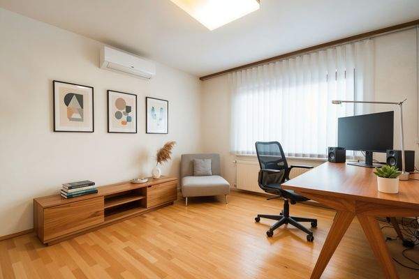 Arbeitszimmer (visualisiert)