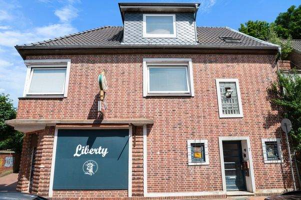 Eingang zu den Wohnungen