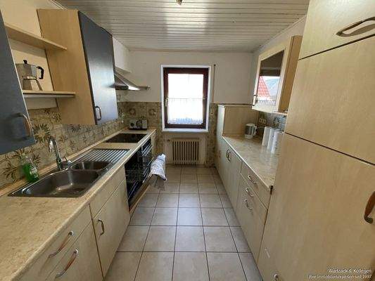 Blick in die Küche