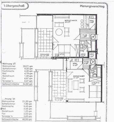 Grundriss-Zeichnung, Whg.29
