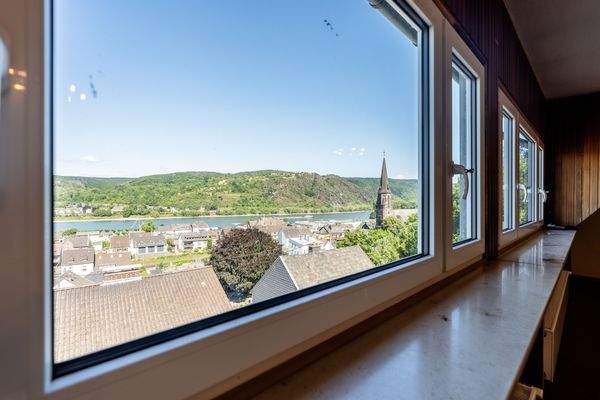 Ausblick vom Obergeschoss