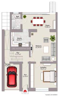 Grundriss Erdgeschoss