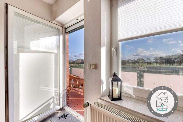 Balkonzugang vom Schlafzimmer