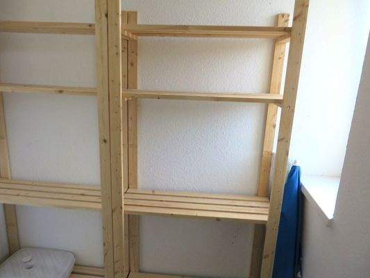 Abstellraum im Treppenhaus