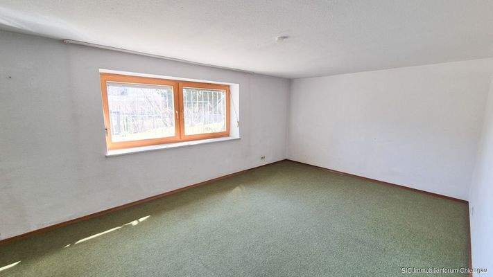 Ausgebautes Zimmer Keller