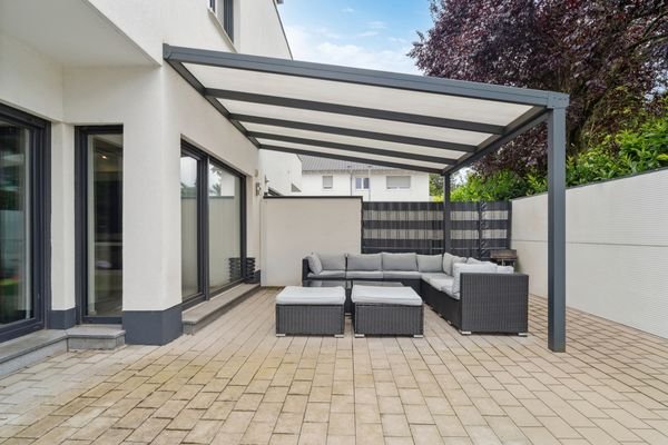 18m² überdachte Terrasse 