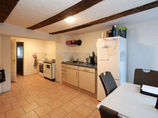 Offener Küchen- und Essbereich